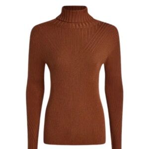 Varley esme rib roll neck size M